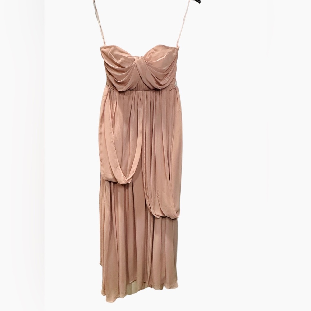Birdy Grey GRACE CONVERTIBLE DRESS Rose Quartz Dusty Rose Small NEW NWT - Picture 3 of 5